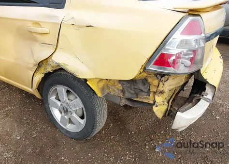 2008 Chevrolet Aveo Ls из США, поврежденный, VIN KL1TD56618B273417